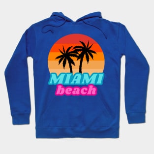 Vintage Miami beach Hoodie